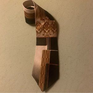 Mens Large Holy Warrior Maltese Cross Style Necktie